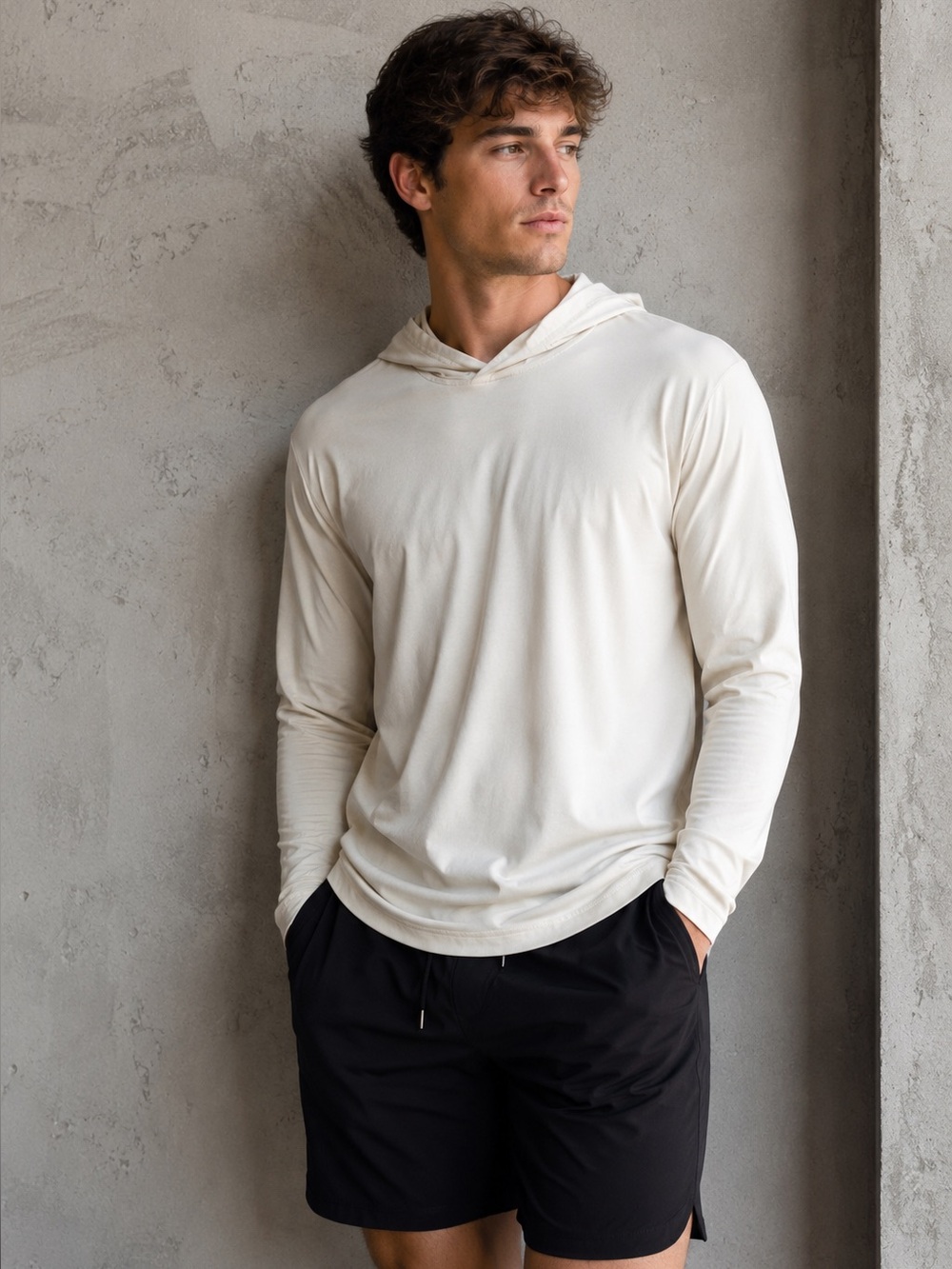 BYLT Premium Performance Hoodie Athletic Long Sleeve Minimalist Activewear M